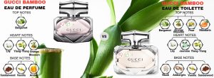 Gucci Bamboo Perfume vs.Toilette