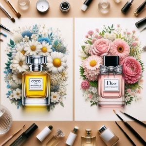 Chanel Coco Mademoiselle vs Miss Dior Blooming Bouquet