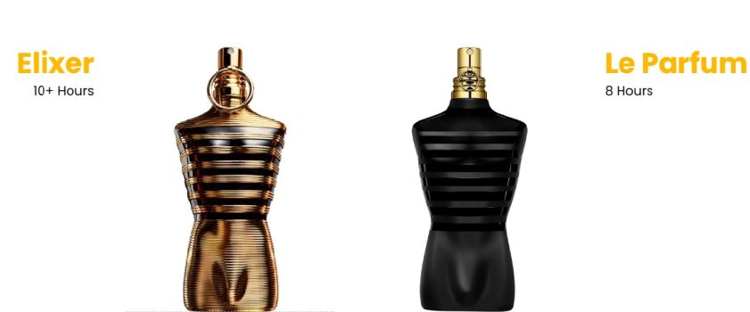 le male elixer vs le male le parfum