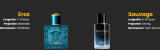 Versace Eros vs. Dior Sauvage
