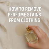 How to Remove Perfume Stains from Clothing